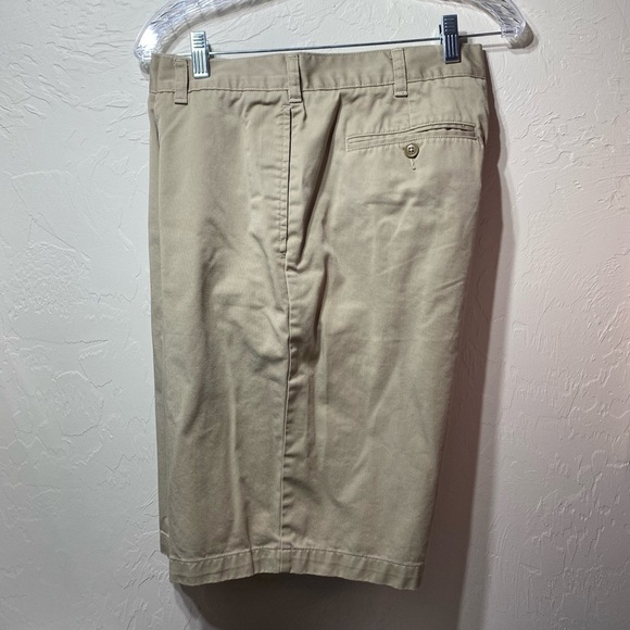 Lands End Mens Khaki Chino Shorts Sz 36 - Picture 1 of 6
